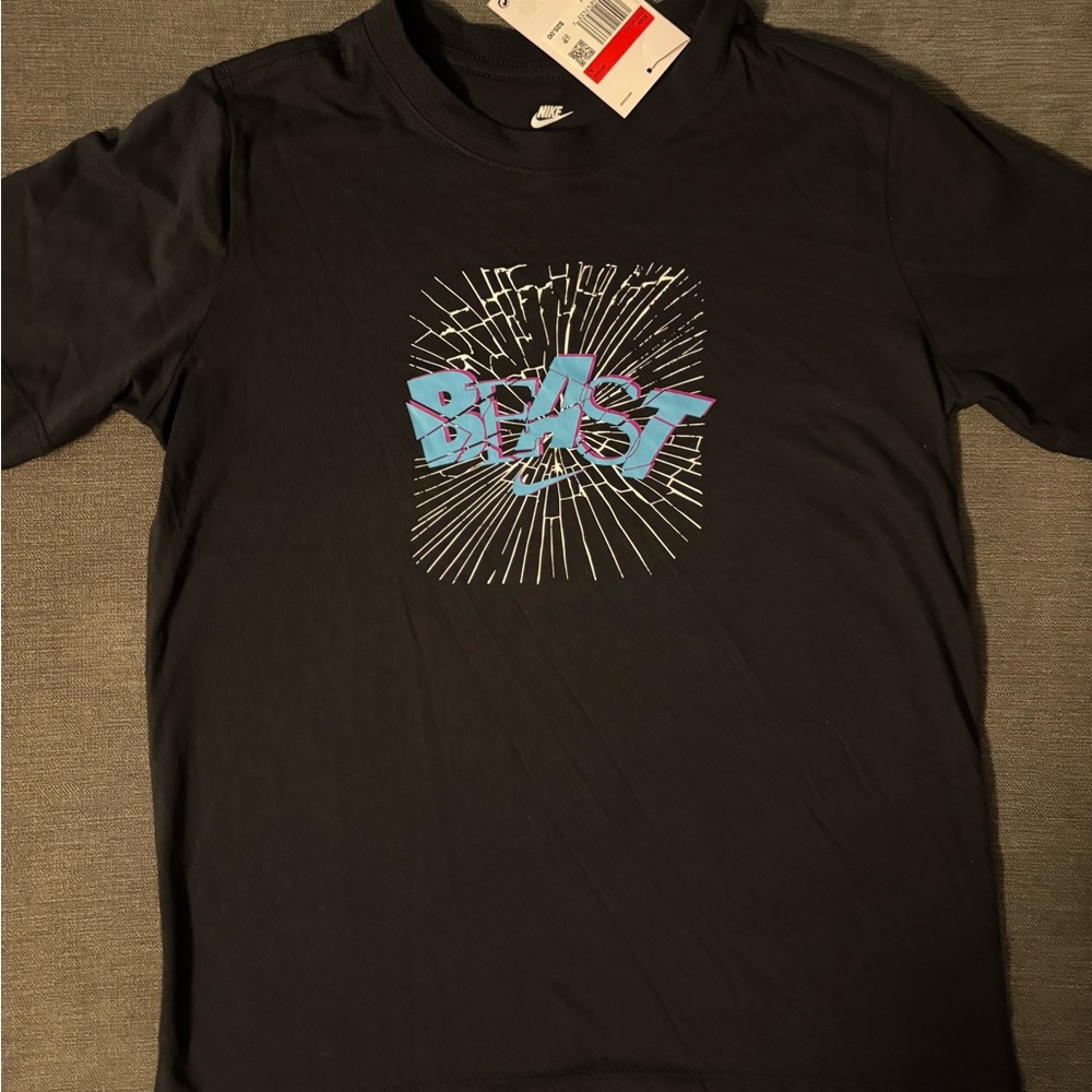 Nike Black T-Shirt with Vibrant Graphic